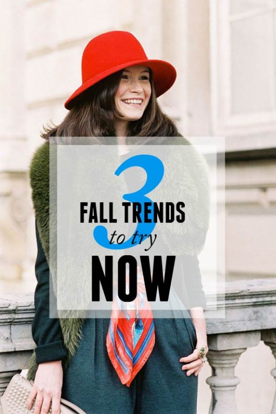 Fashion // Try These Fall 2015 Trends Now